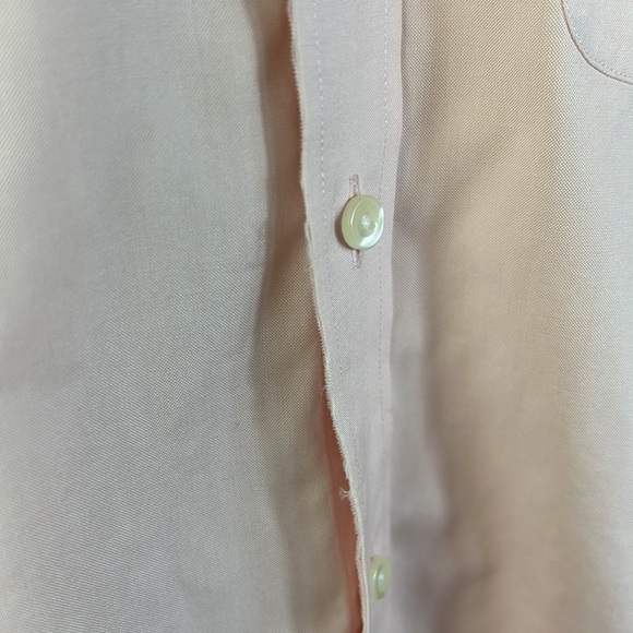 Roundtree & Yorke Gold Label 80’s Pink LongSleeve Dress Shirt Gently worn 16/34 - Picture 4 of 8